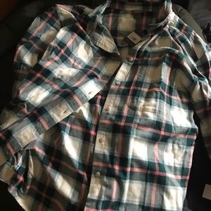 Flannel button up